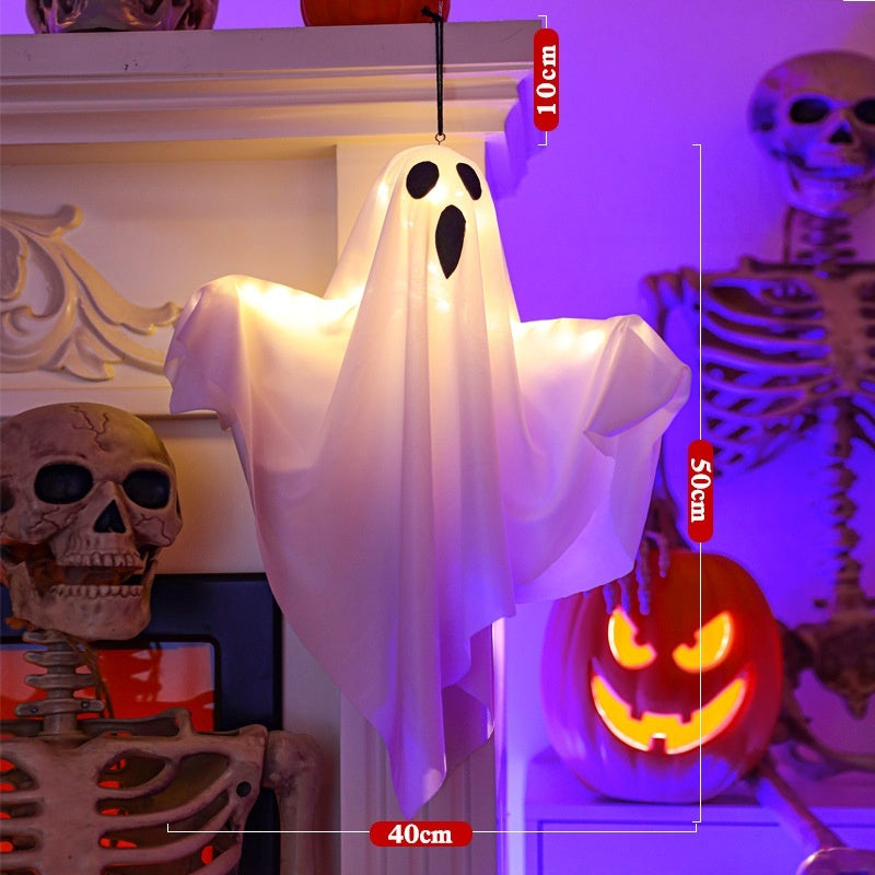 Glowing Scream Ghost Halloween Decoration Props