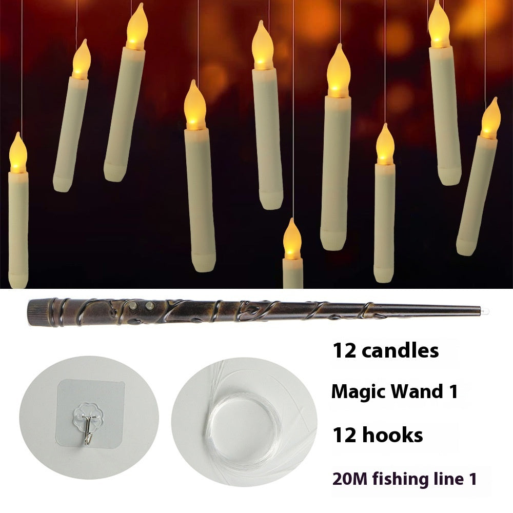 Magic Wand Remote Control Candle - Halloween Party Decoration