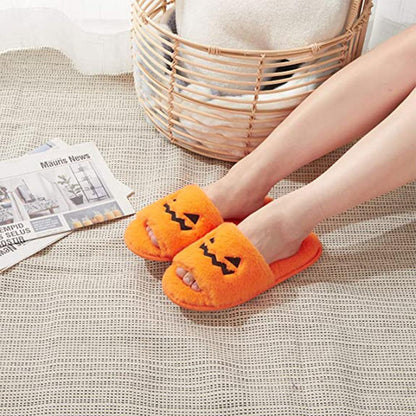 Women's Plush Halloween Cosplay Slippers - Soft & Cute