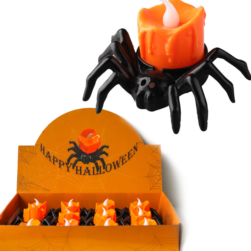 Creative Halloween Spider Candlestick Ornaments