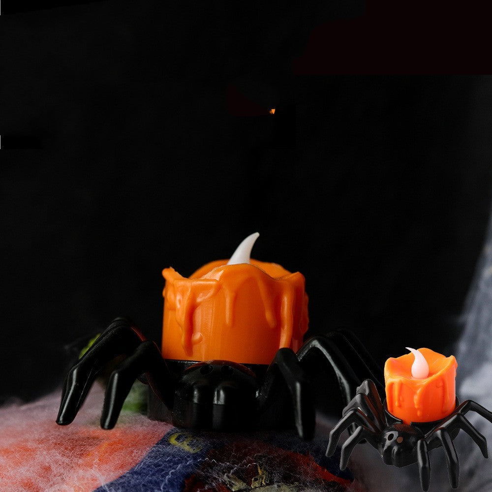 Creative Halloween Spider Candlestick Ornaments