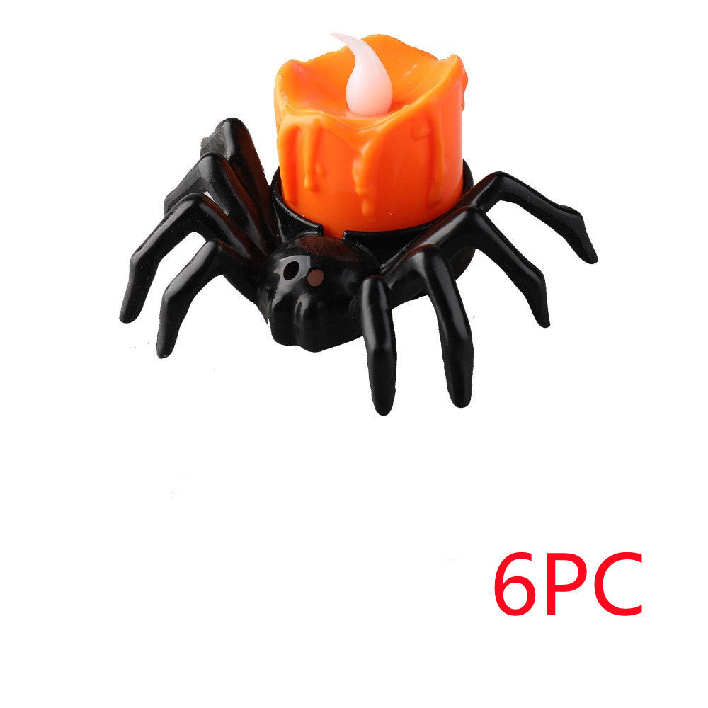 Creative Halloween Spider Candlestick Ornaments