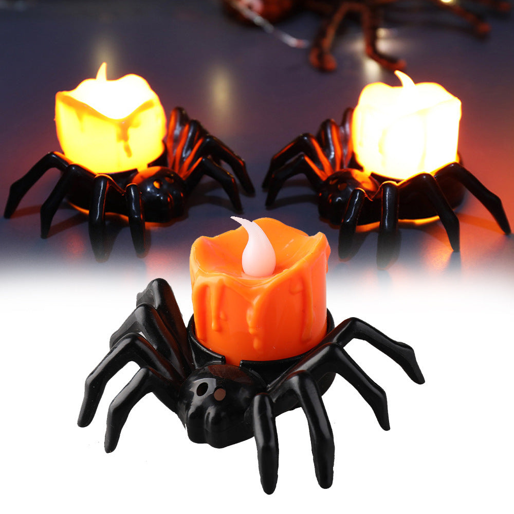 Creative Halloween Spider Candlestick Ornaments