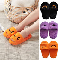 Women's Plush Halloween Cosplay Slippers - Soft & Cute