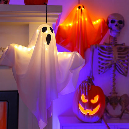 Glowing Scream Ghost Halloween Decoration Props