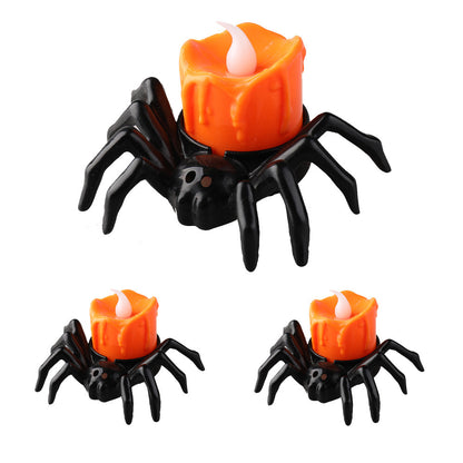 Creative Halloween Spider Candlestick Ornaments